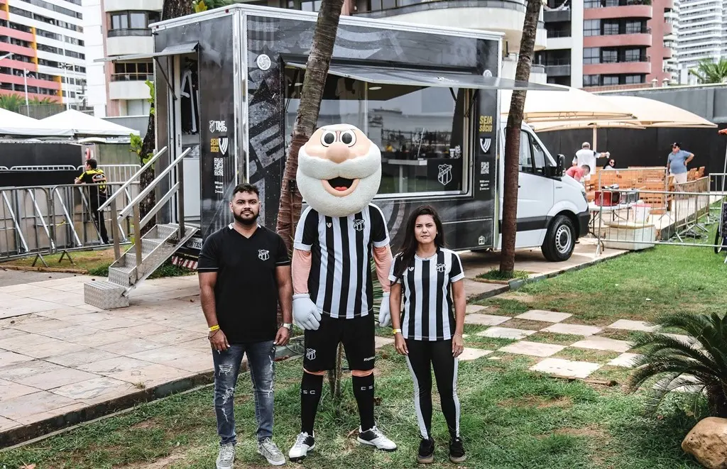 Imagem da notícia Ceará lança loja móvel em nova fase de aproximação com o torcedor