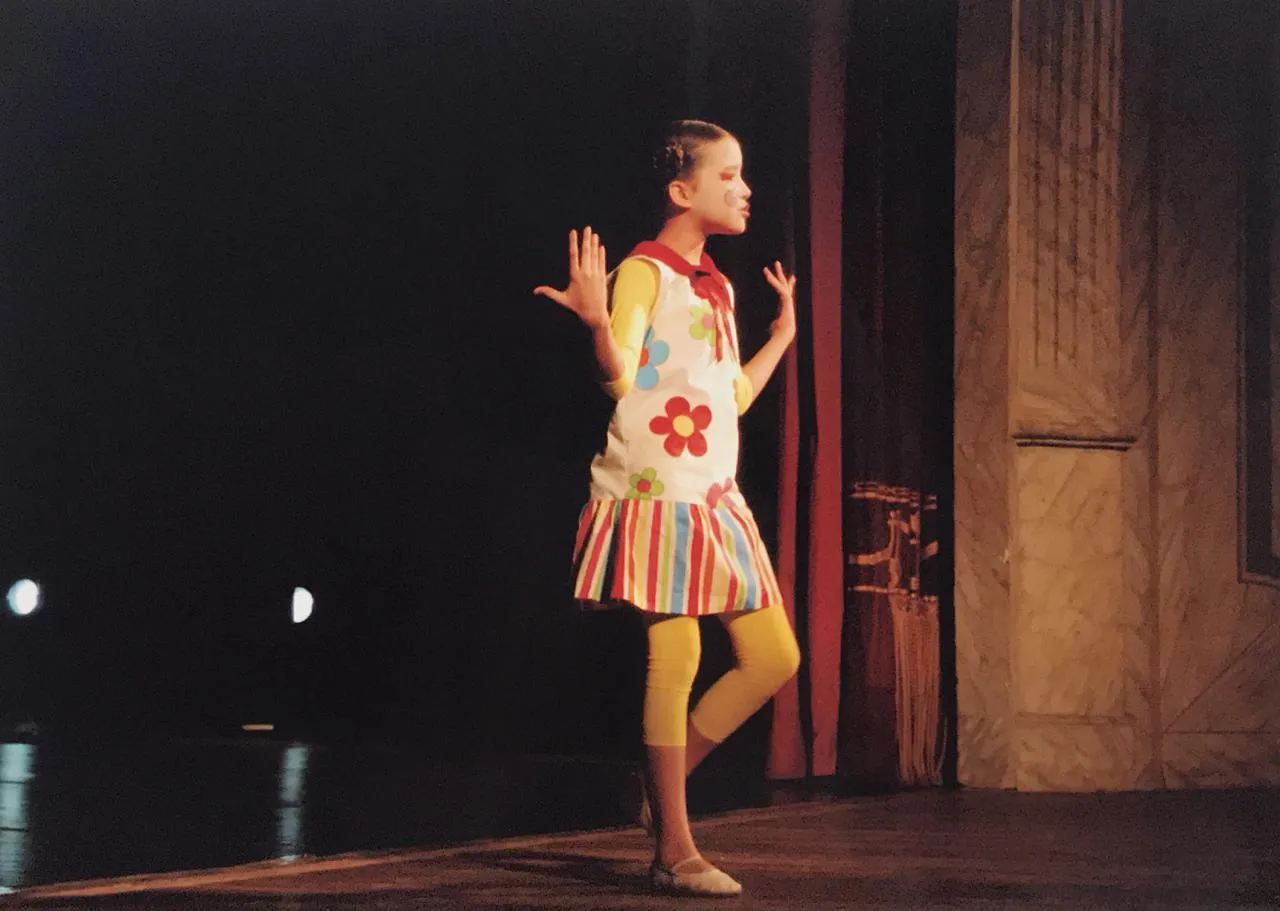 Sem a confiança depositada em mim pela Baillart Academia, essas lembranças não seriam possíveis. Esta menininha da foto, recém chegada de São Paulo, onde estava para tratamento de saúde, teve apenas uma semana para ensaiar