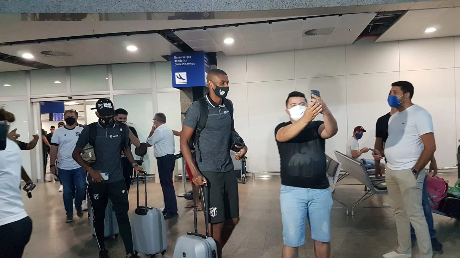 Cléber foi um dos atletas mais tietados