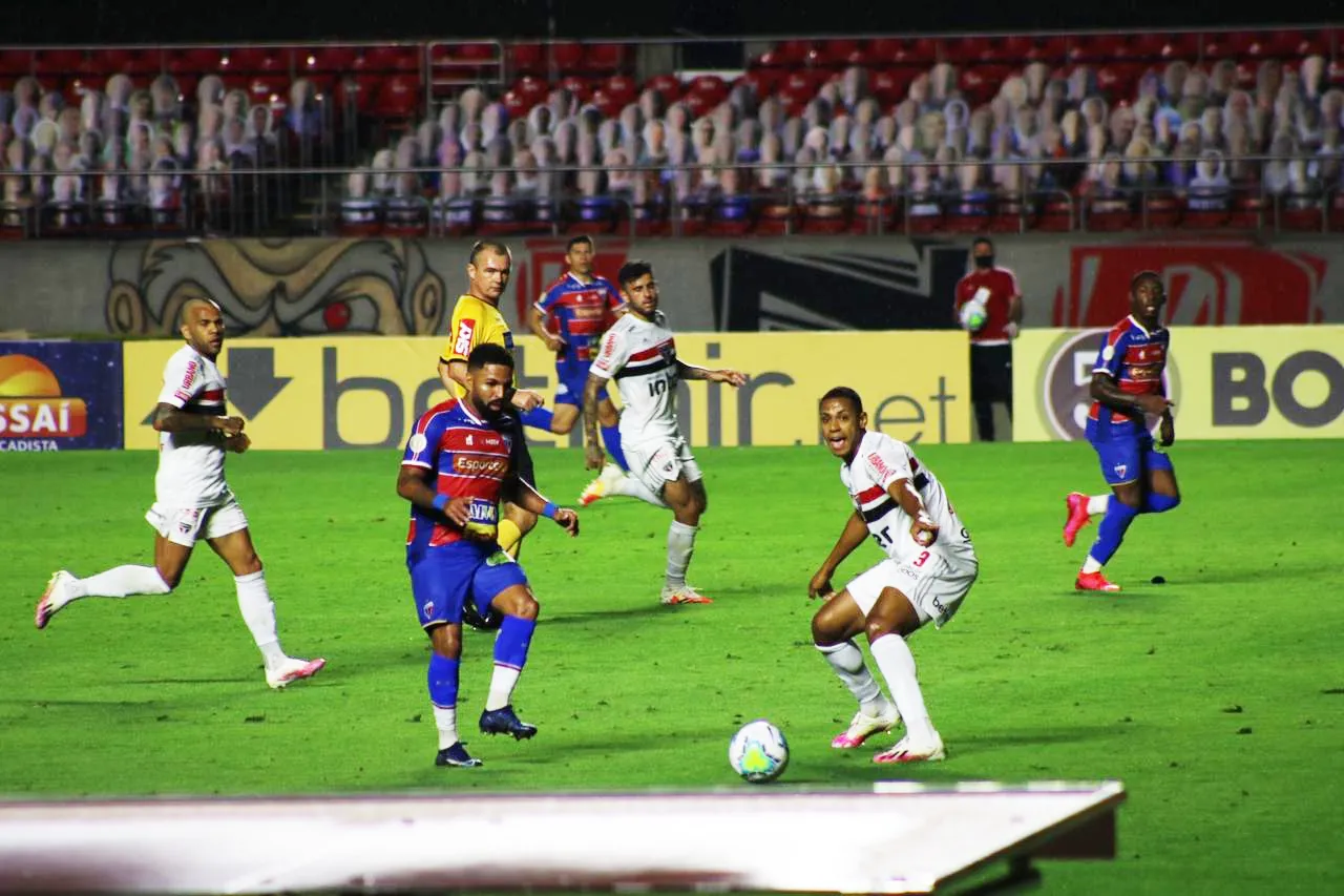 Fortaleza teve domínio de jogo, mas não conseguiu transformar a posse de bola em gols