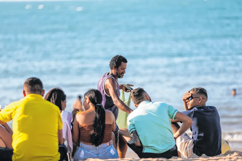 Frequentadores ignoram obrigatoriedade das máscaras de proteção