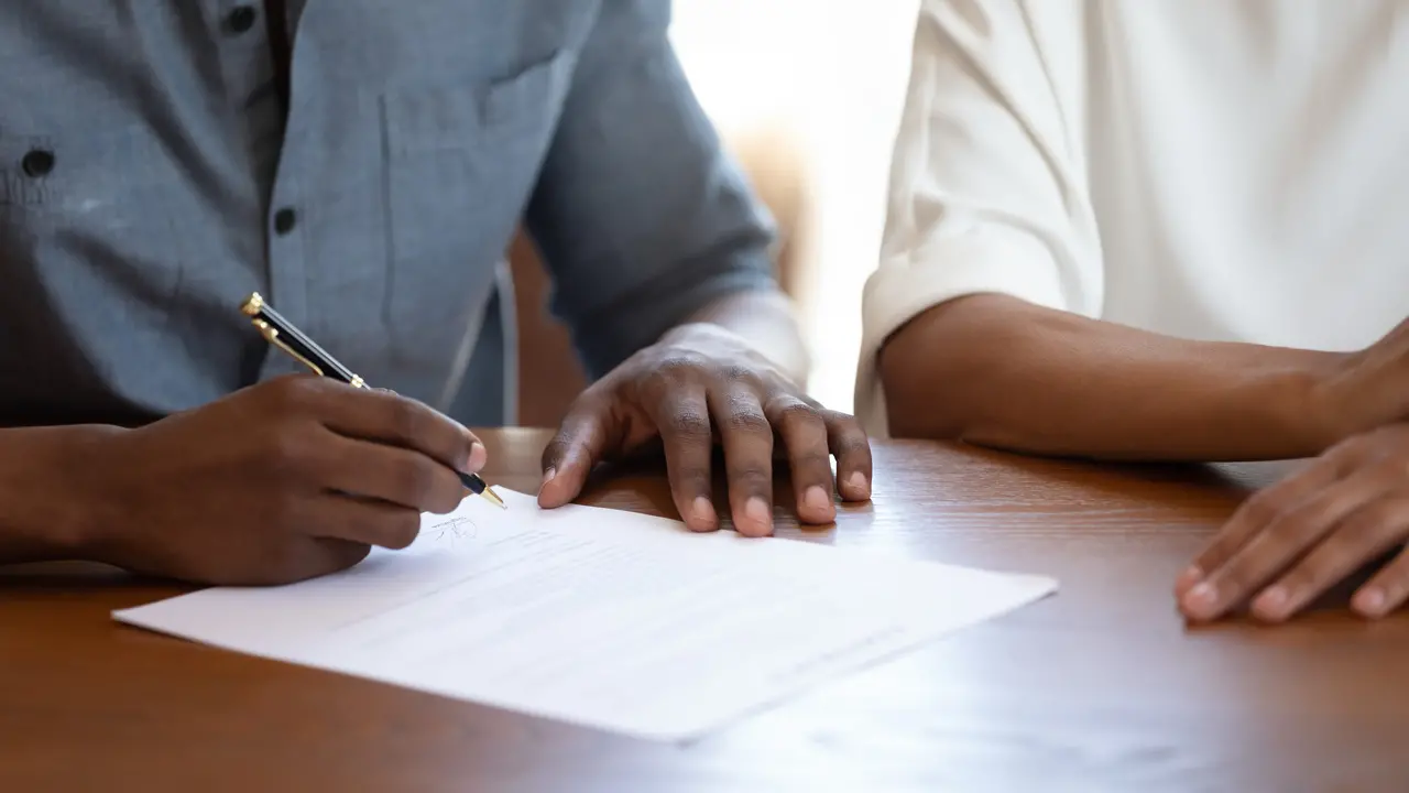 Formalização de um contrato de namoro