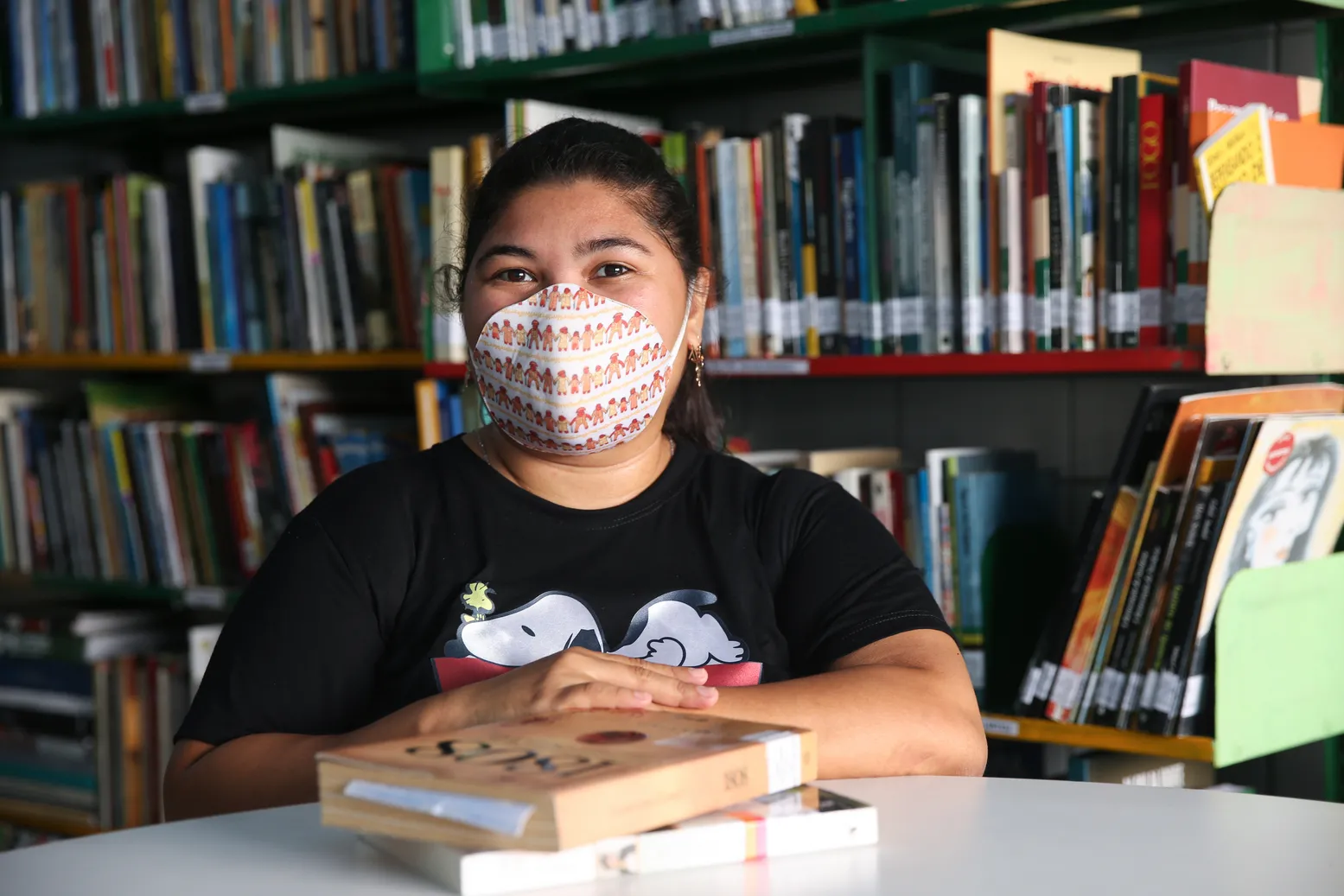 Rejiane acredita que a leitura desenvolve tranquilidade, imaginação e conhecimento