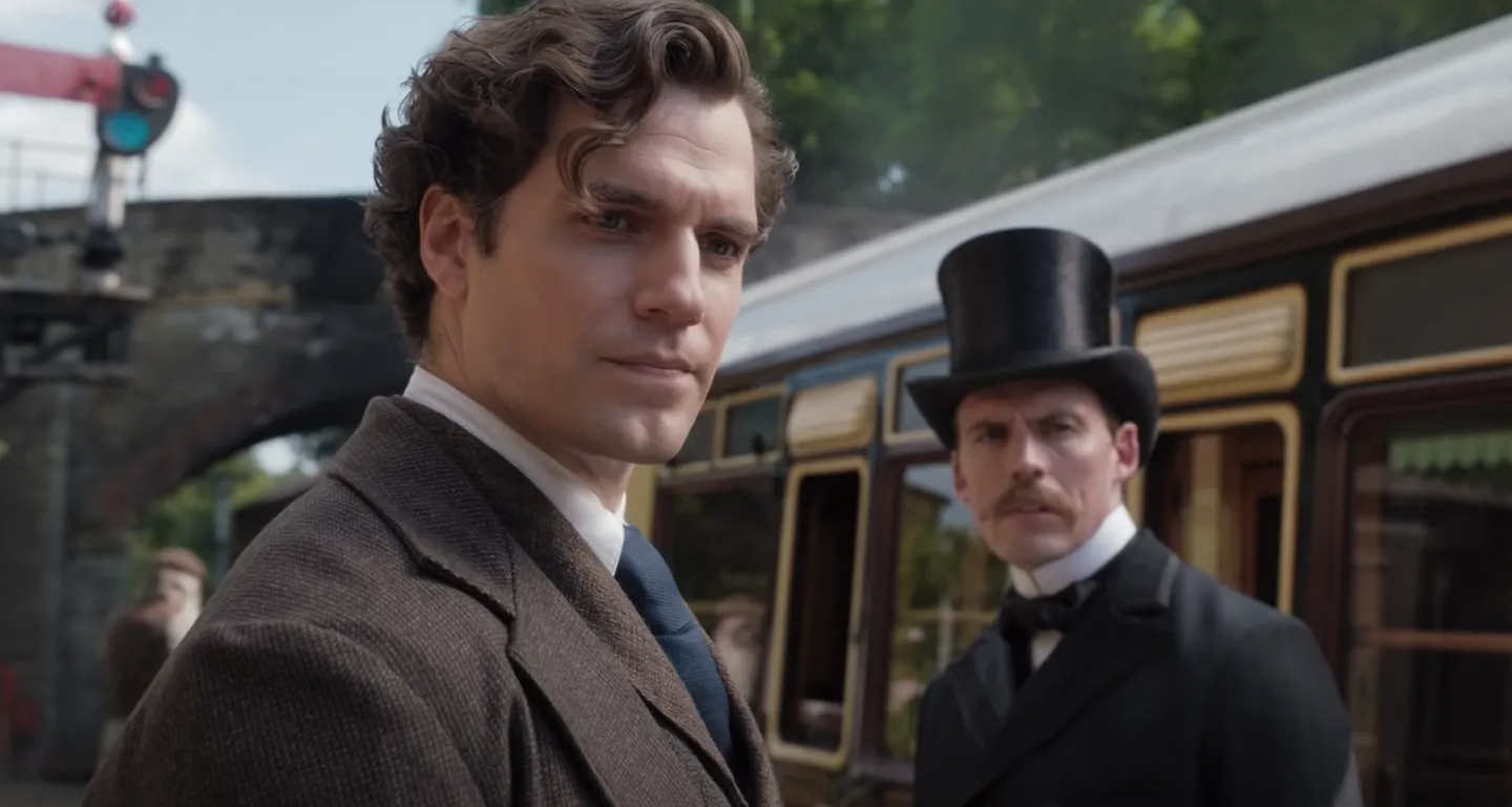 Henry Cavill e Sam Claflin podem não ser os grandes destaques do longa, mas apresentam personagens coesos e demonstram conforto em ambos os papéis