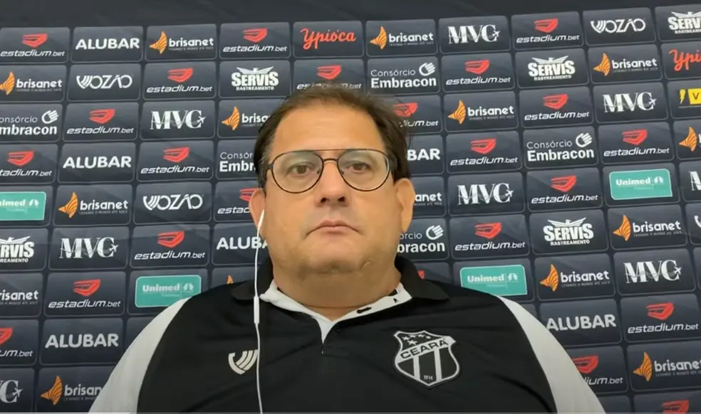 Imagem da notícia: Guto elogia Wescley e Brock, mas lamenta derrota do Ceará: 