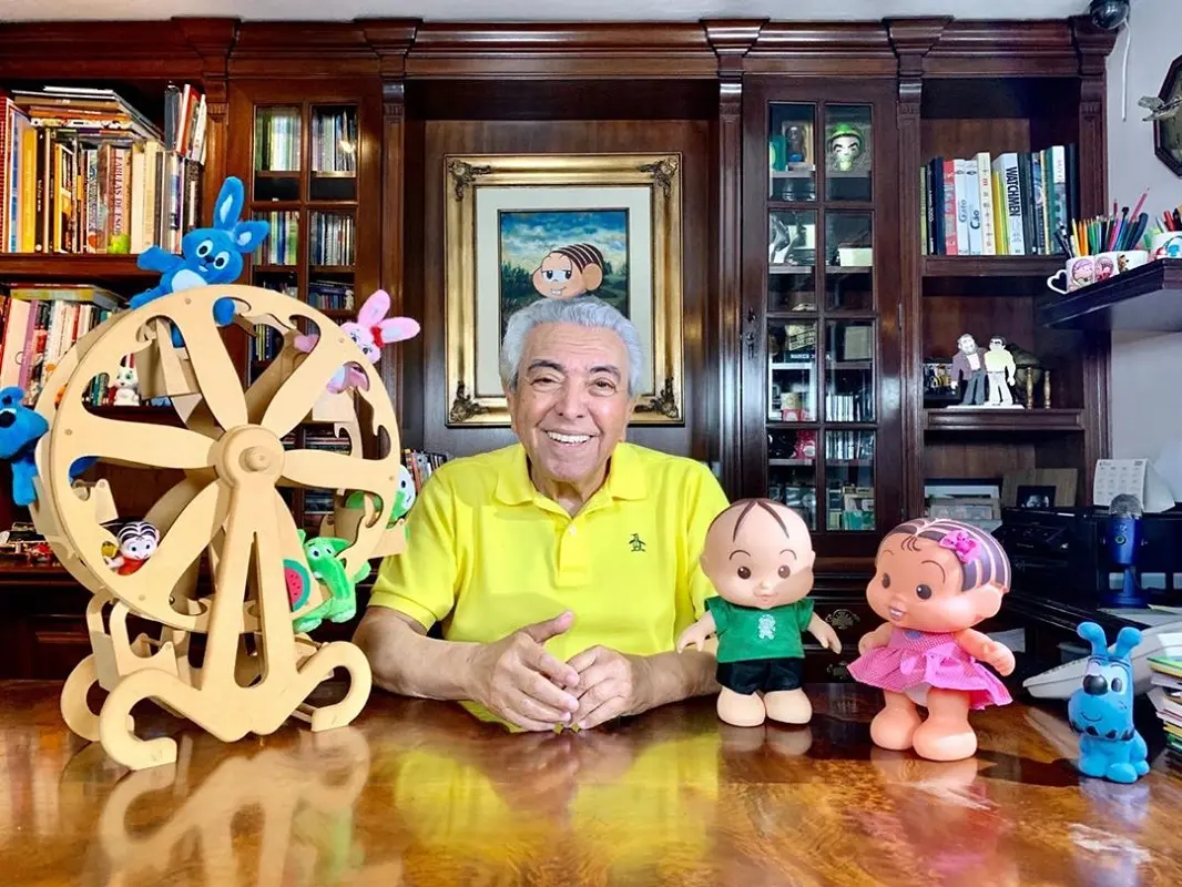 Imagem da notícia: Mauricio de Sousa celebra 60 anos de Cebolinha: 'Orgulhoso pelo filho que eu criei'