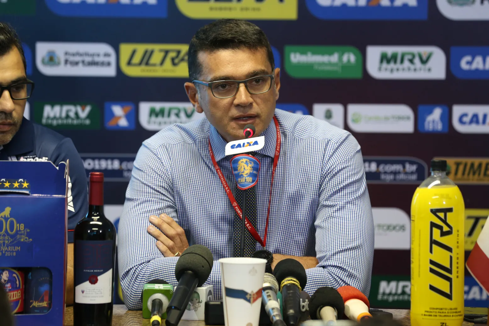 Cláudio Maurício, diretor do Departamento Médico do Fortaleza ajudou a deixar o time completo