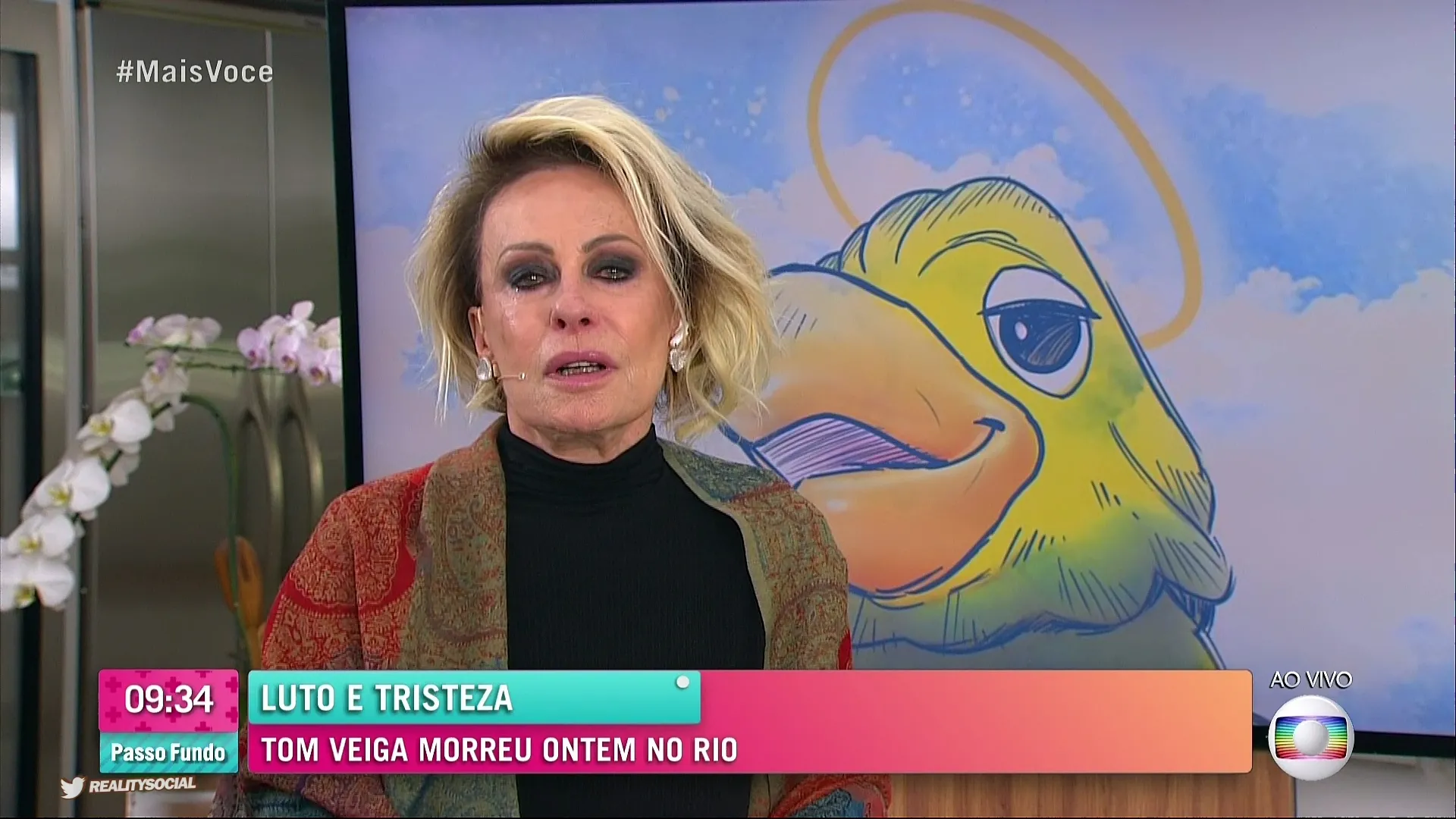 Em meio às lágrimas, a apresentadora deixou claro como a lacuna deixada pela partida de Tom e, consequentemente, de Louro José devem transformar as manhãs da televisão brasileira
