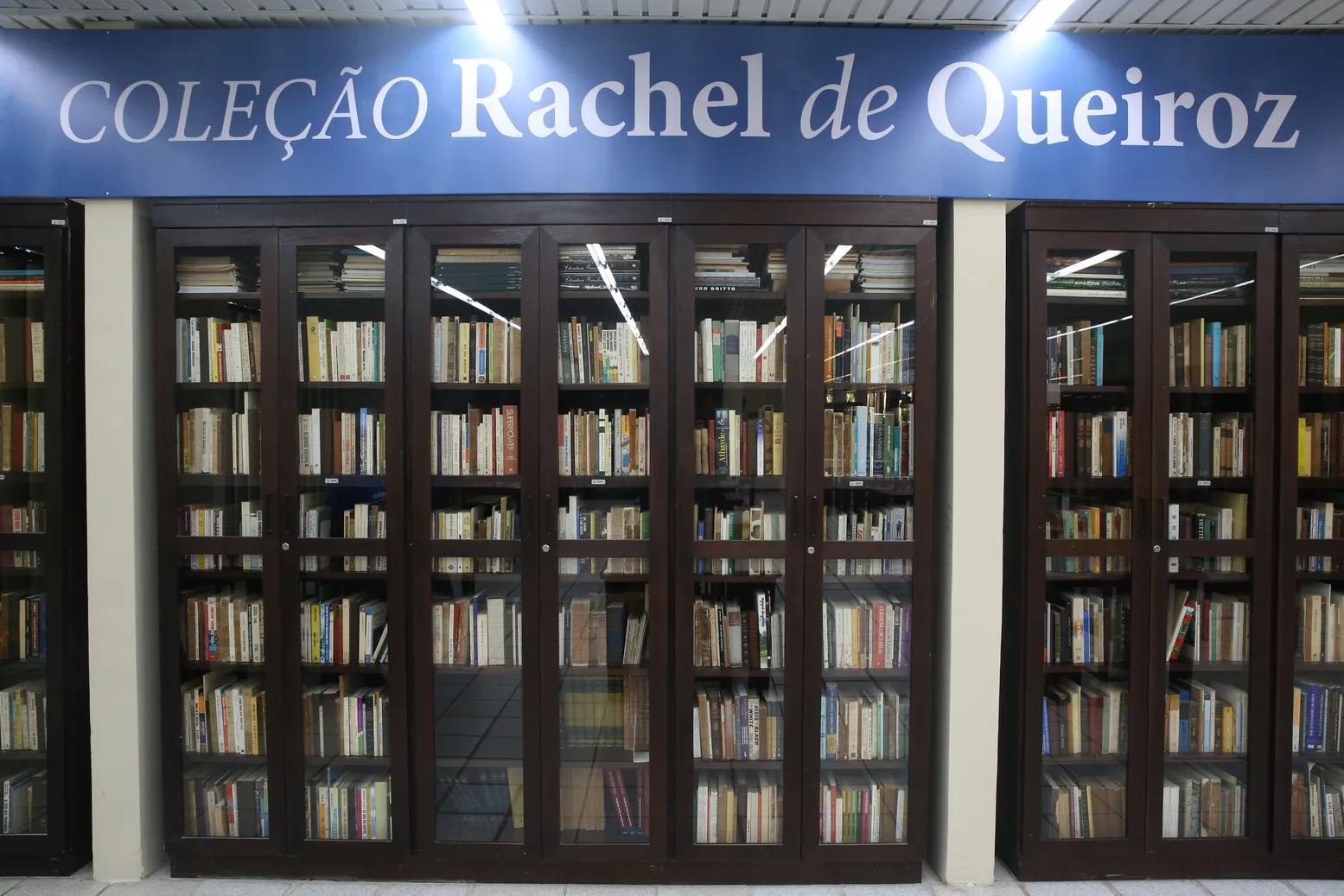A Coleção Rachel de Queiroz, pertencente à Biblioteca da Universidade de Fortaleza, é formada por 3.100 itens, sendo 2.800 livros e cerca de 300 periódicos