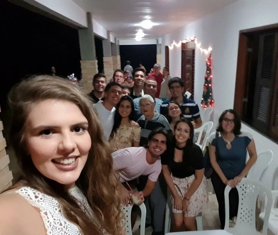 Família de Natiara costumava reunir até 50 pessoas no Natal
