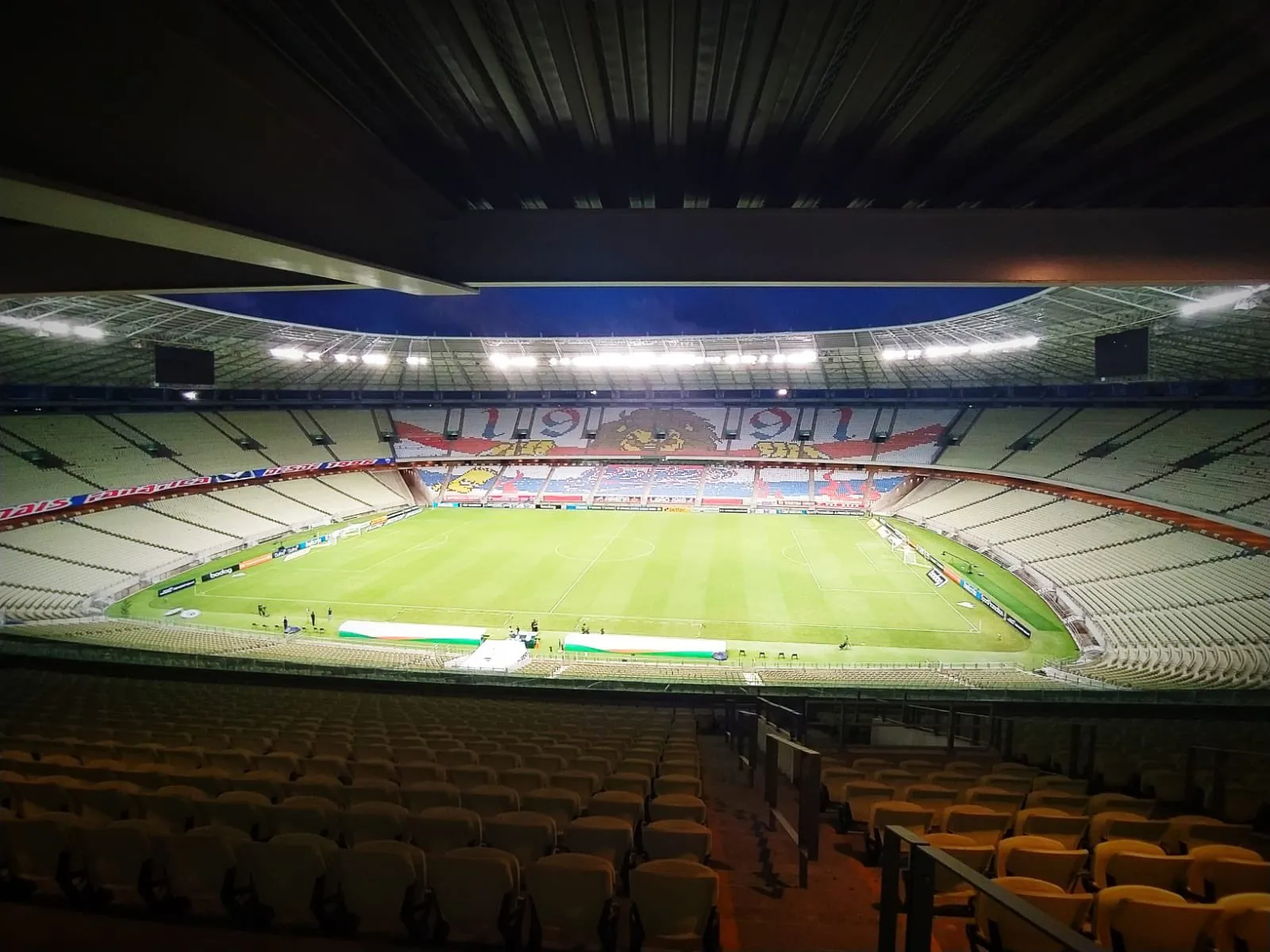 A Arena Castelão recebe três jogos do Fortaleza até o fim do Brasileirão