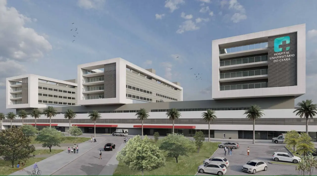 Imagem da notícia: Camilo Santana assina ordem de serviço para construção do Hospital Universitário na Uece 