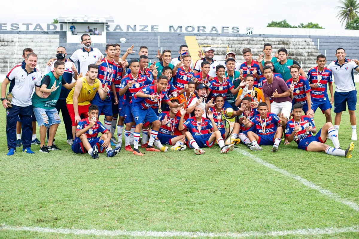 O Fortaleza foi campeão da Copa Seromo Sub-15 em dezembro de 2020