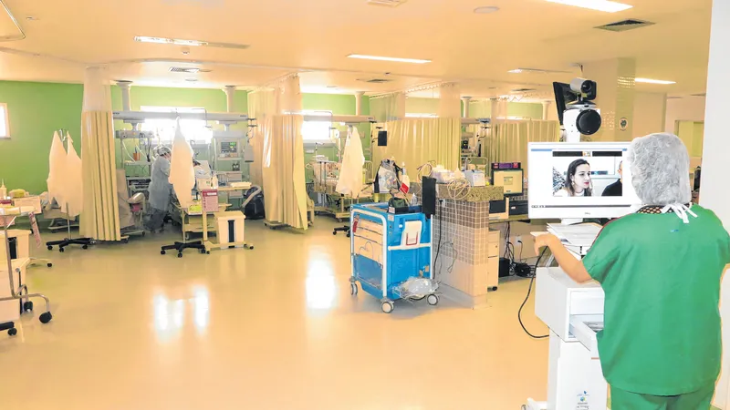 Hospitais da rede de saúde pública estadual já ofertam serviços de teleatendimento.