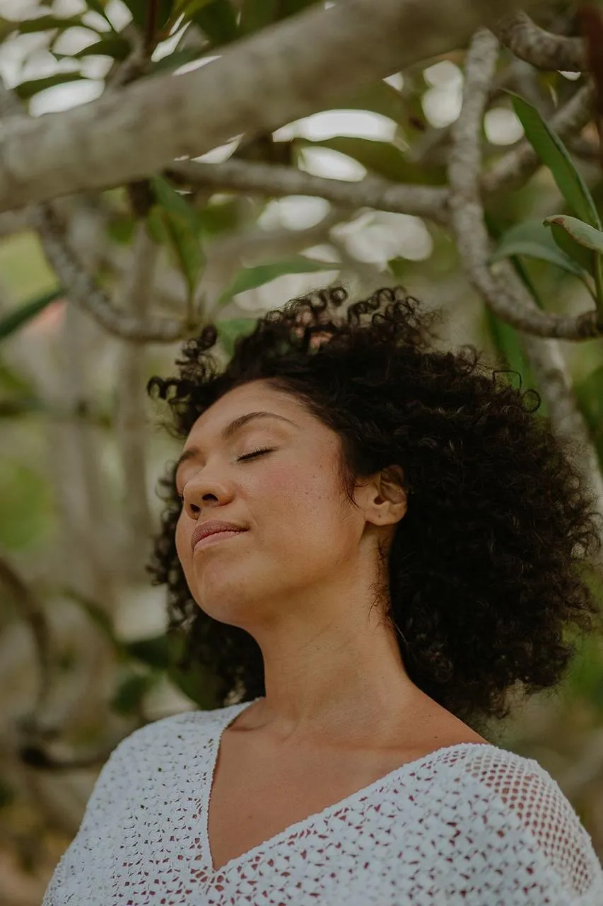 A meditação é uma das estratégias de Lorena para enfrentar qualquer tipo de bloqueio
