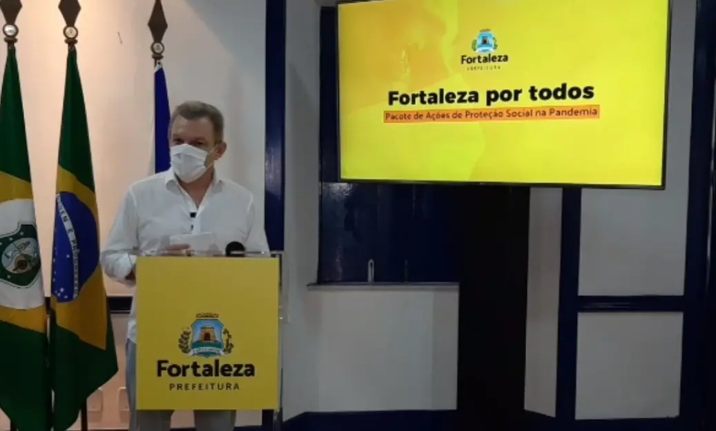 Imagem da notícia: Sarto anuncia auxílio emergencial para população vulnerável e trabalhadores da cultura em Fortaleza