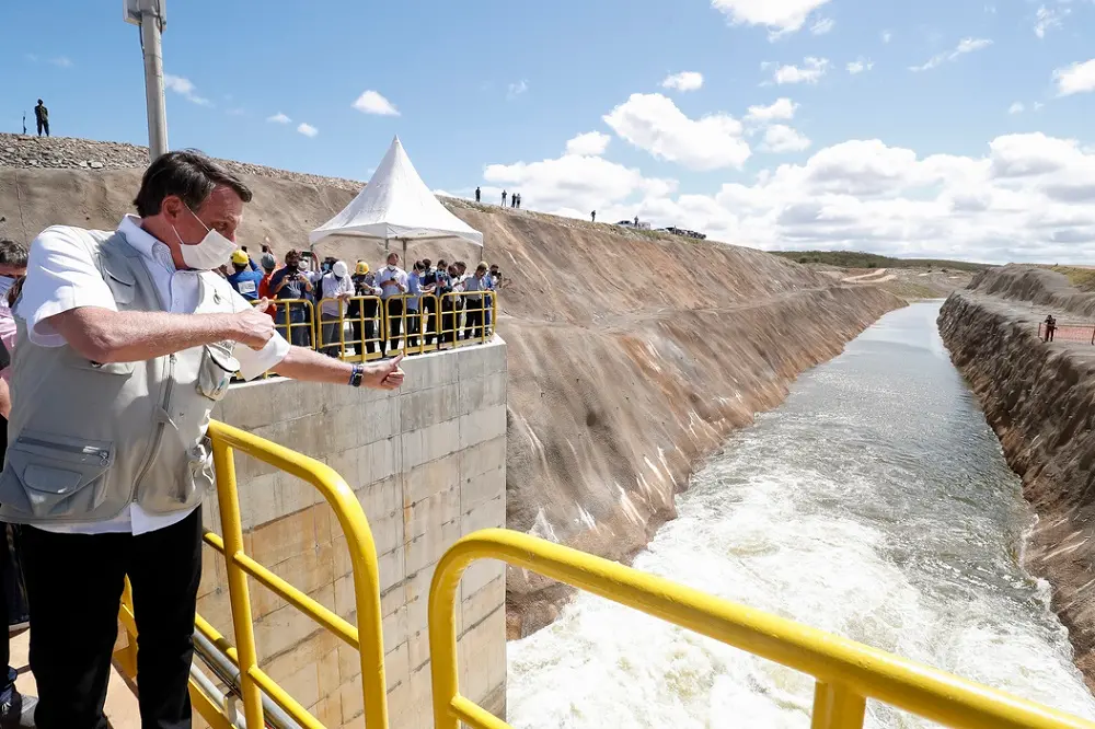 Bolsonaro transposição Ceará
