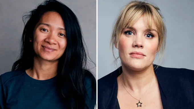 As diretoras Chloé Zhao & Emerald Fennell