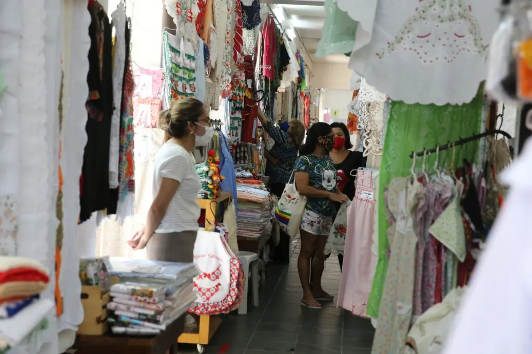 Em fevereiro, foram registradas 9 mortes por Covid-19 no Centro de Fortaleza