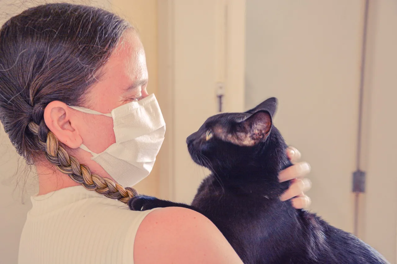 Sendo responsável por cuidar de seis gatos, compartilha que os felinos também foram uma de suas muitas saudades vividas nos dias de internação