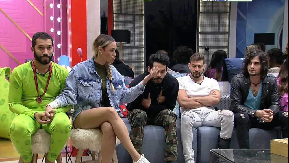 Conflito de Sarah e Rodolffo começou ainda durante o programa ao vivo
