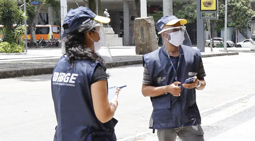 Imagem da notícia: IBGE suspende provas de concurso público para Censo 2021