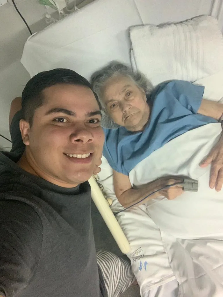 Maria de Souza Abreu, a avó de Samuel, foi a primeira pessoa da família a morrer em decorrência da Covid-19