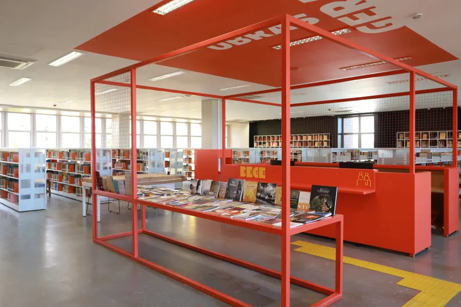 A reforma da Biblioteca Estadual do Ceará foi concluída em dezembro de 2020
