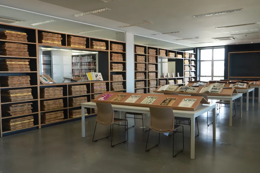 Hemeroteca reformada da Biblioteca Estadual do Ceará