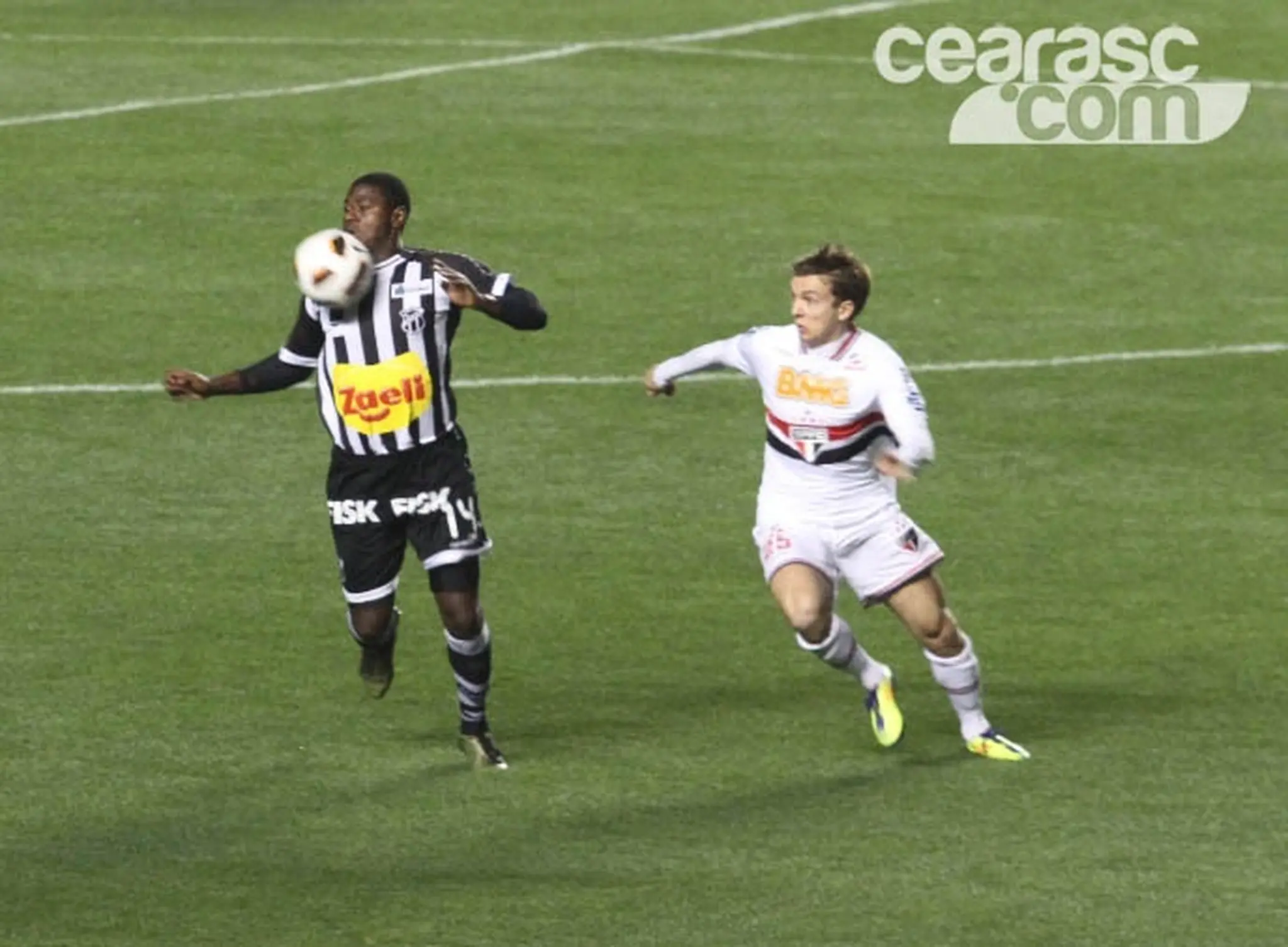 Em 2011, o Ceará enfrentou o São Paulo pela 2ª fase da Copa Sul-Americana