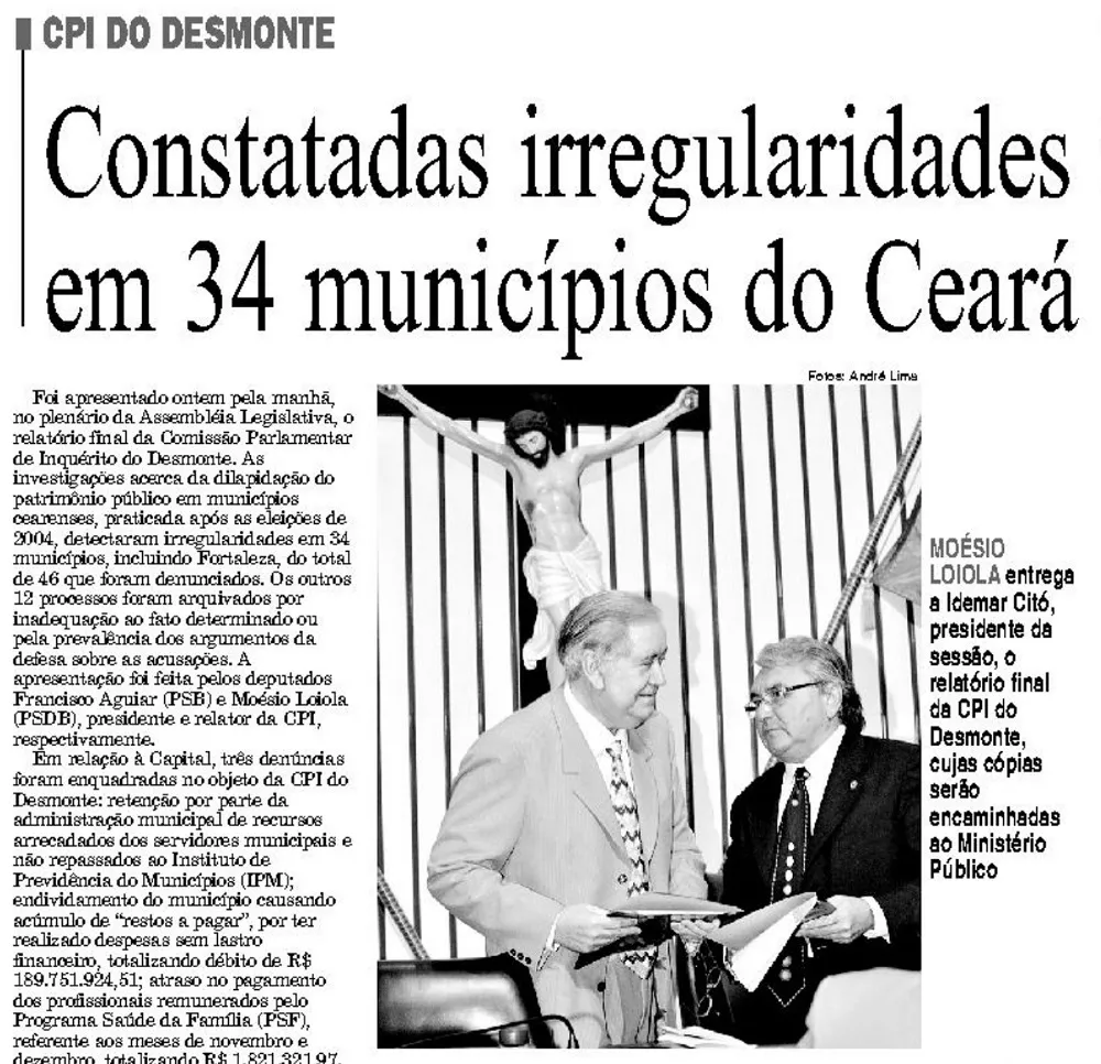 Tema dos desmontes foi pautados em duas ocasiões na AL