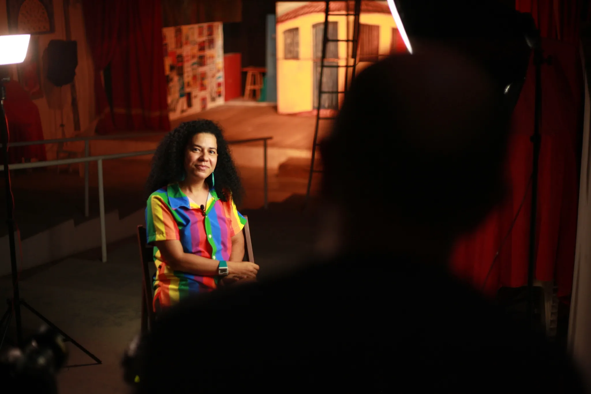 Lídia dos Anjos acompanhou de perto a transformação do Teatro da Praia em Ponto de Cultura