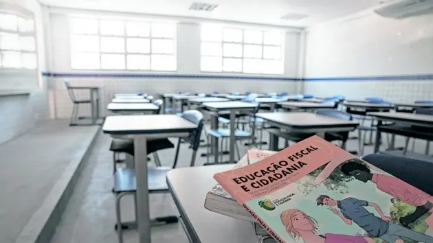 Sala de aula vazia