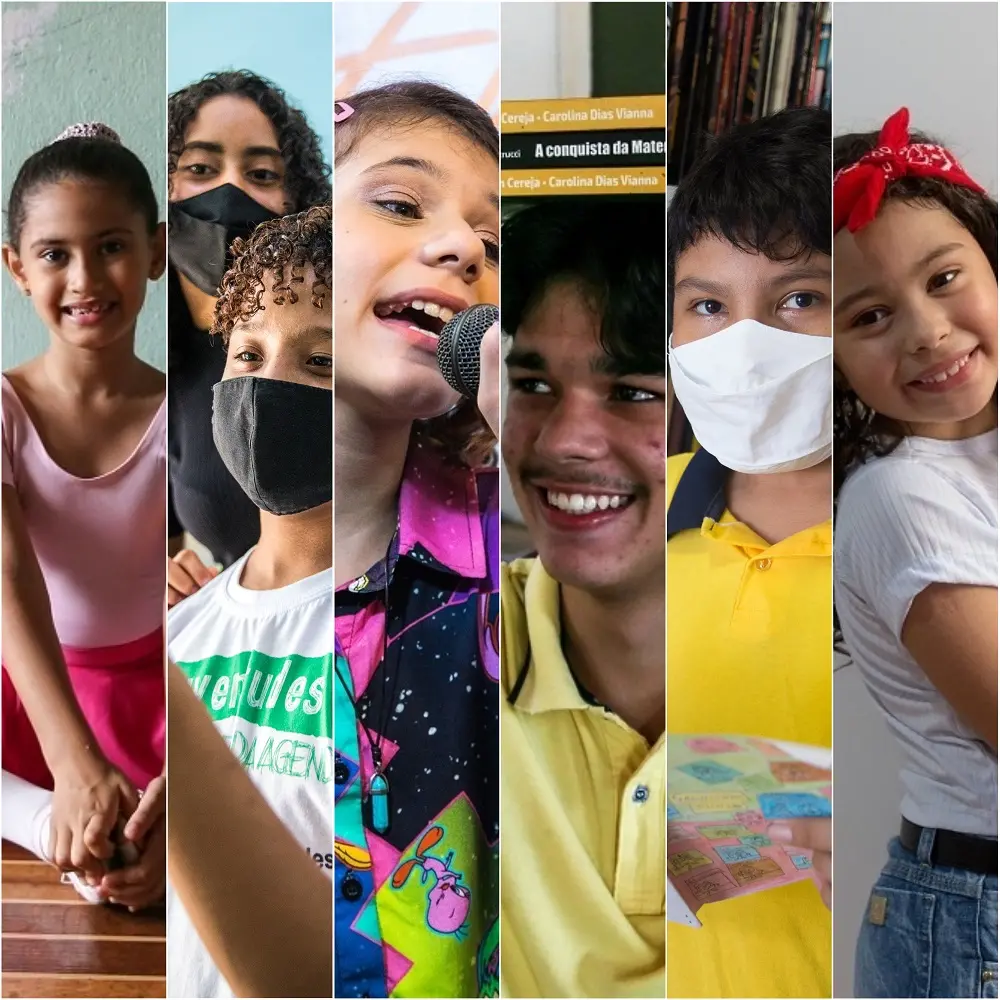 Imagem da notícia: Pequenos protagonistas: crianças e adolescentes cearenses fomentam ações culturais na pandemia