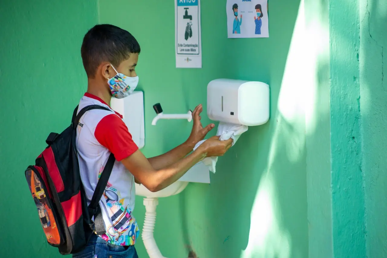 Volta às aulas em Várzea Alegre. Foto: Fábio Oliveira/Prefeitura Municipal