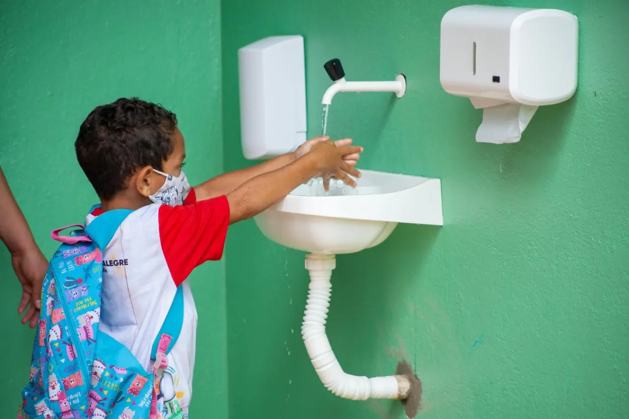Volta às aulas em Várzea Alegre. Foto: Fábio Oliveira/Prefeitura Municipal