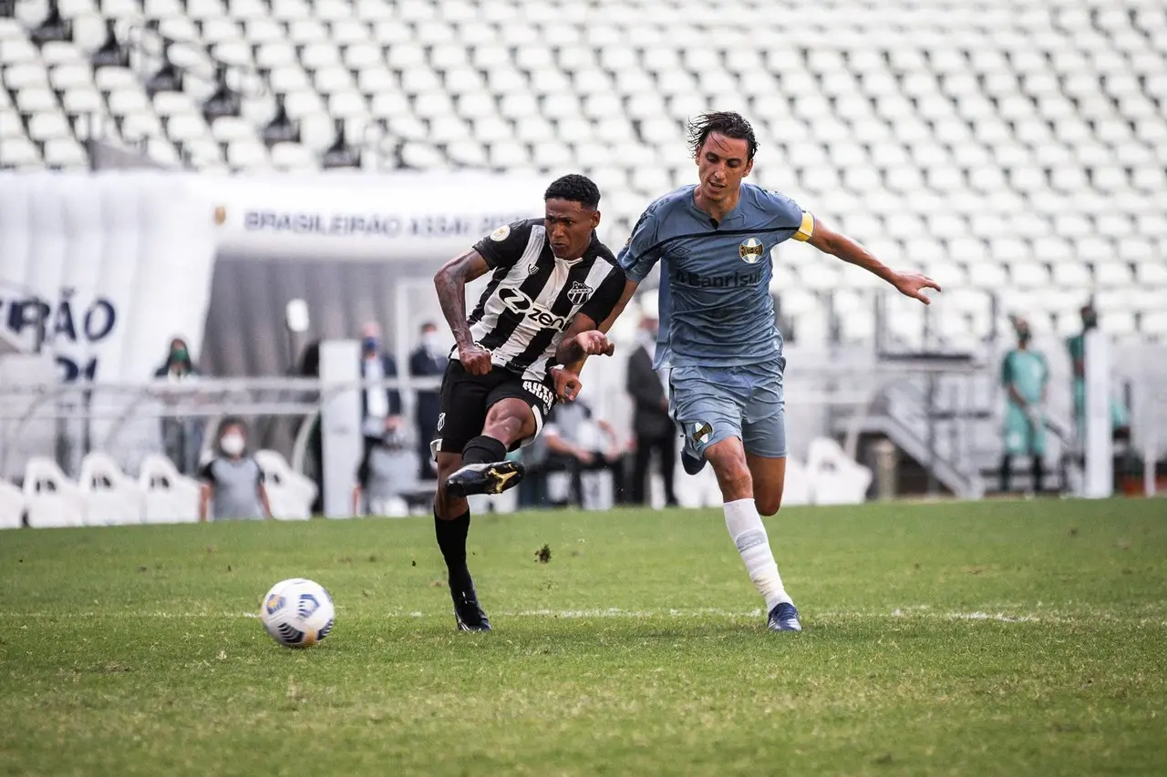 Imagem da notícia Vitória do Ceará contra Grêmio é demonstração de força da base: sobra personalidade nas revelações