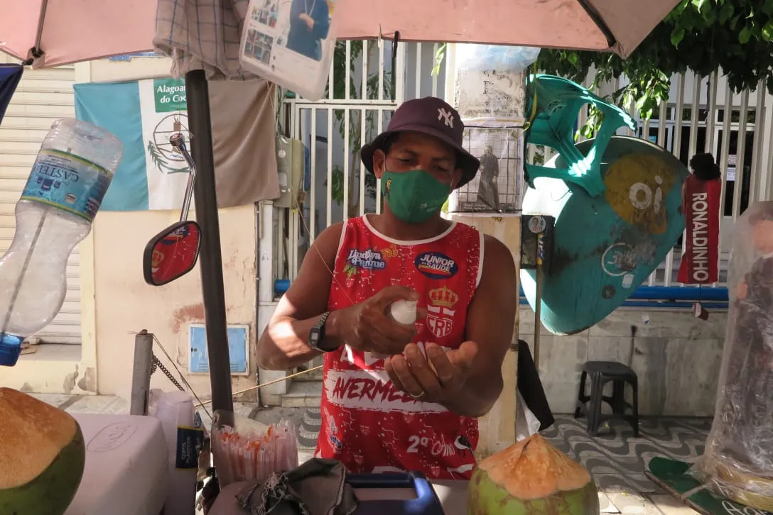 Severino, de 45 anos, ainda não consta entre os cearenses na fila para vacinação contra a Covid