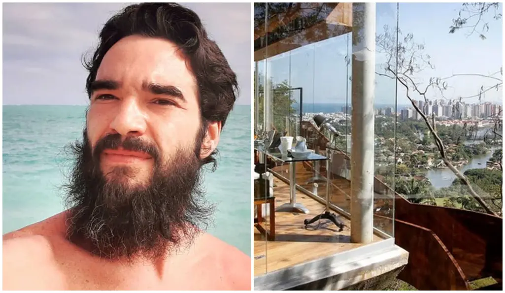 Imagem da notícia: Caio Blat coloca 'casa na árvore' para alugar e diária custa R$ 2 mil; veja imagens
