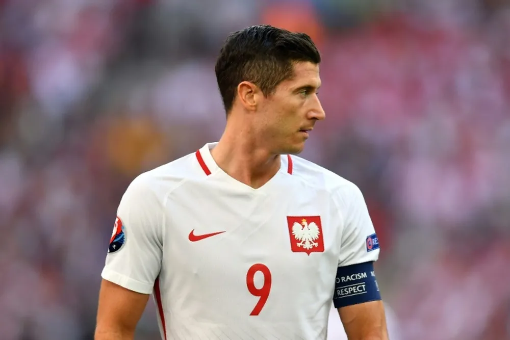 O atacante Lewandowski é a principal estrela da Polônia