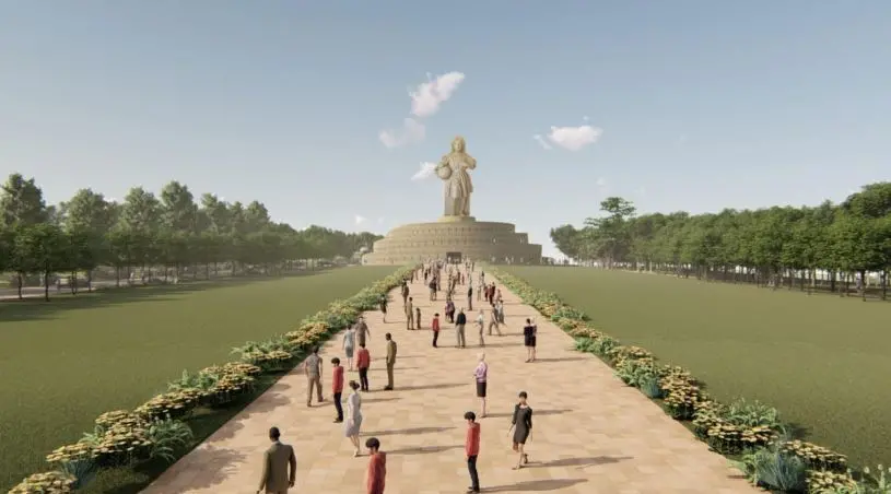 O projeto do Santuário que tem previsão de iniciar suas obras ainda em 2021