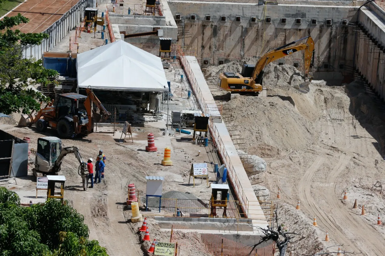 Obras da estação do Colégio Militar iniciaram em 2019