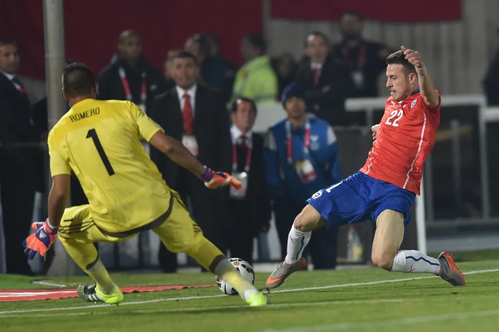 Ángelo Henríquez foi convocado pelo Chile para jogos das Eliminatórias da Copa de 2022