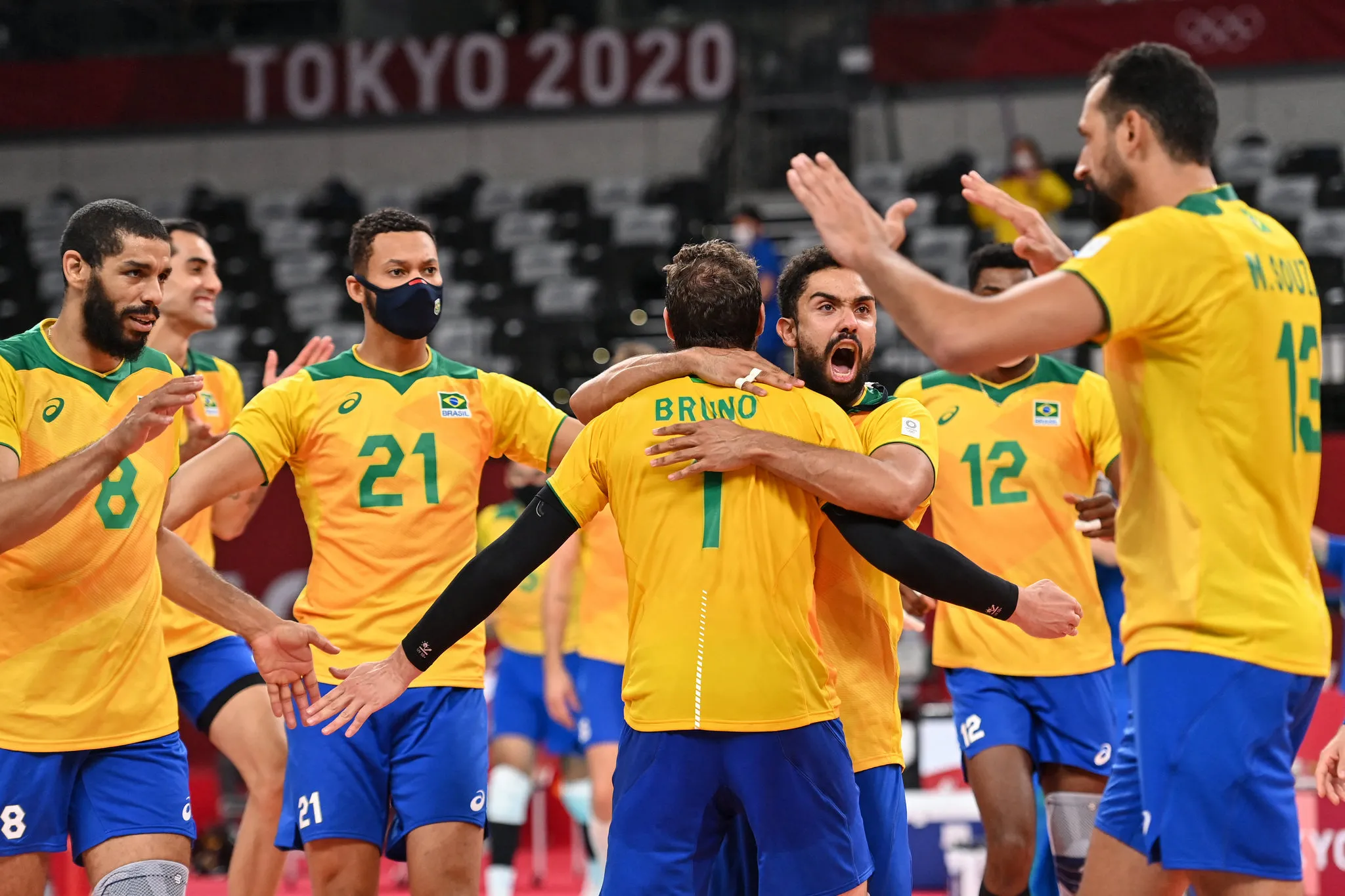 Brasil enfrenta a França neste sábado (31), às 23h05, pela 5ª rodada do Grupo B dos Jogos Olímpicos de Tóquio