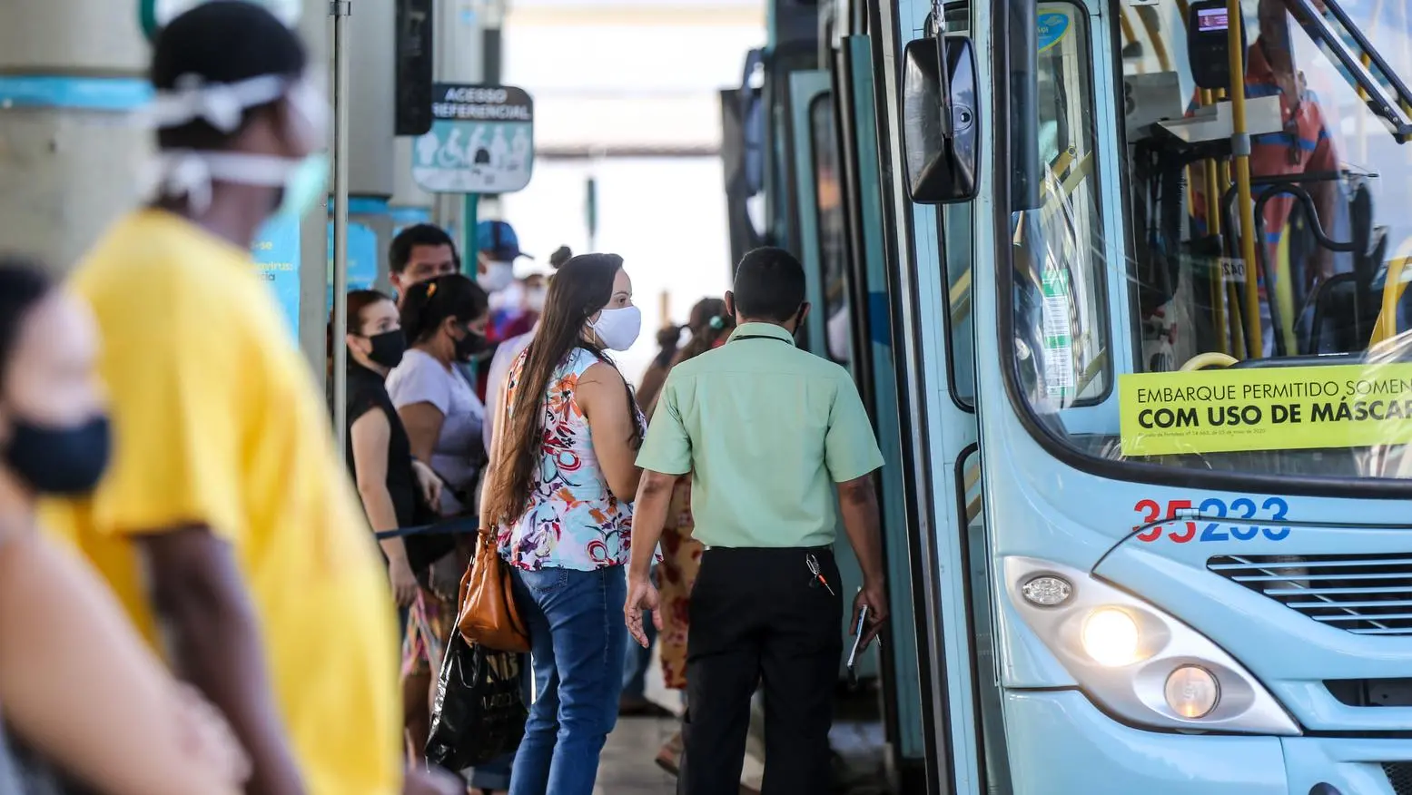 Embarque ônibus Fortaleza