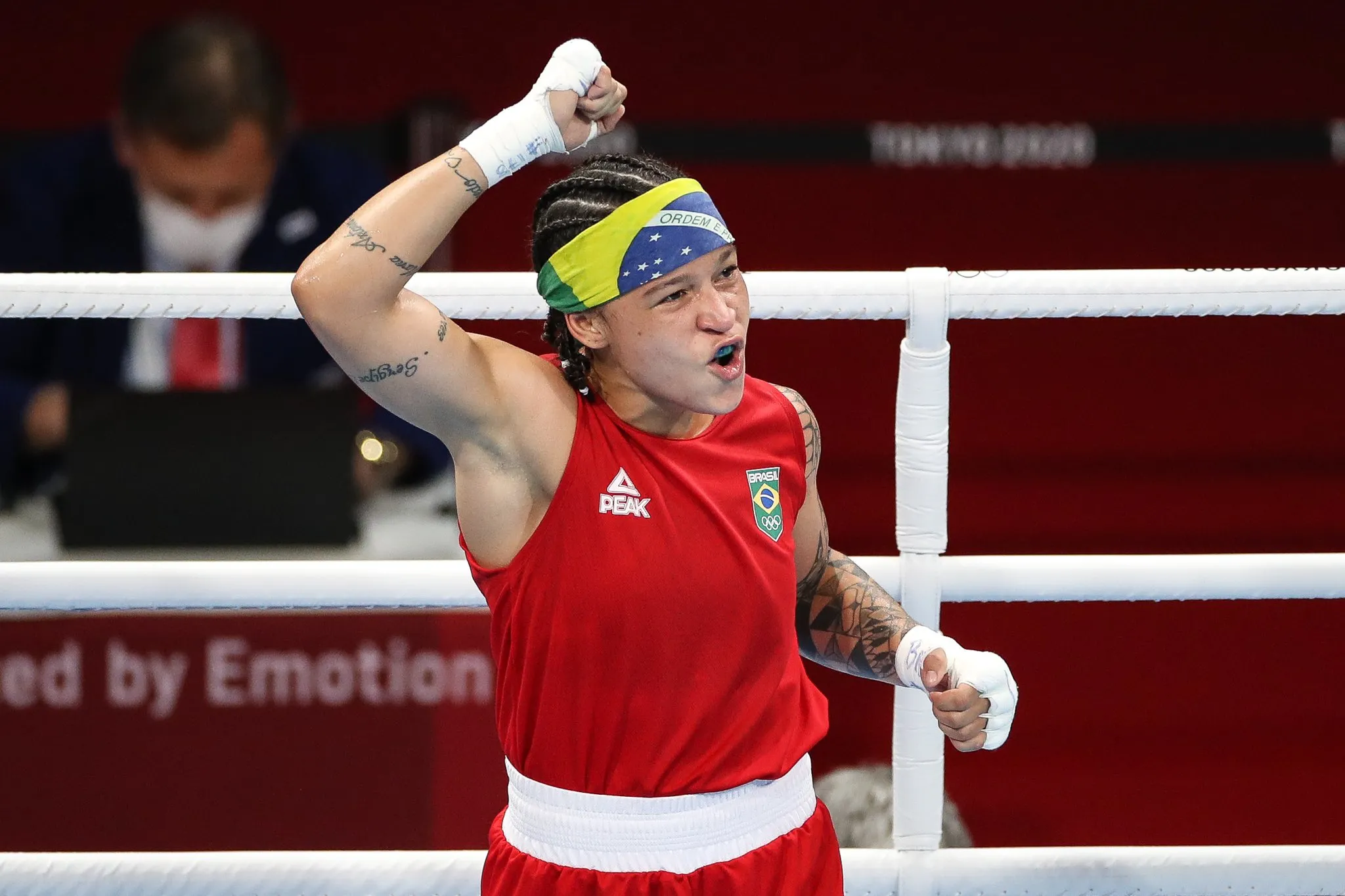Beatriz Ferreira, atleta brasileira de boxe