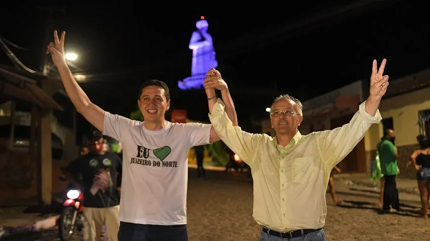 Glêdson Bezerra e Giovanni Sampaio venceram disputa acirrada nas eleições de 2020