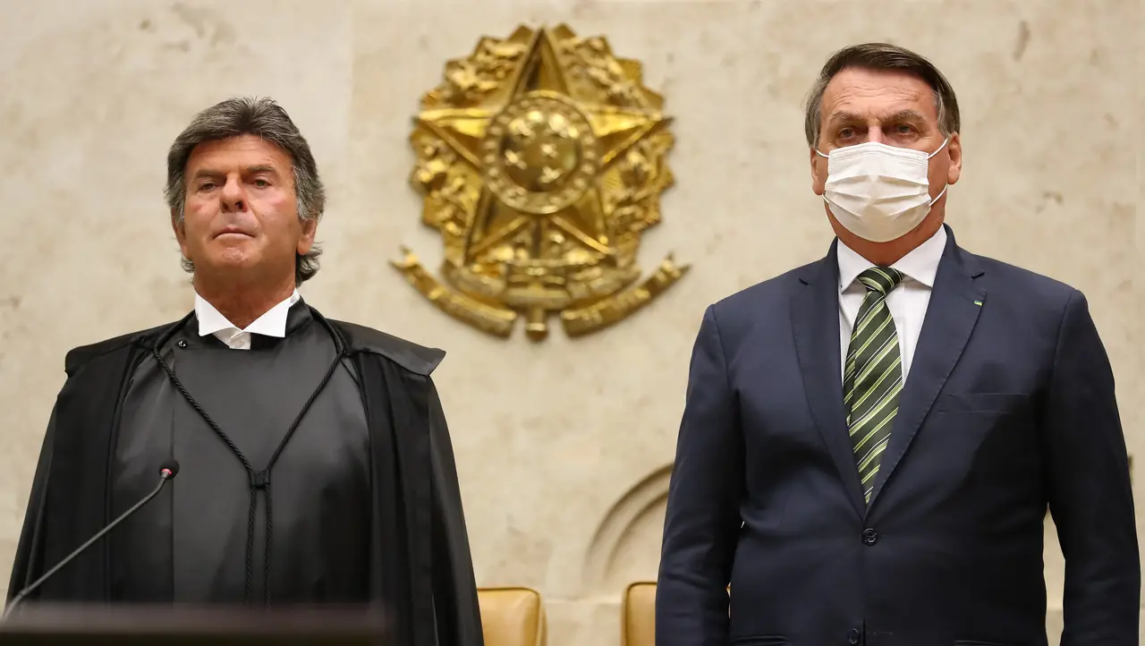 Imagem da notícia: Fux cancela reunião de Poderes e diz que ataques de Bolsonaro afetam todo o STF