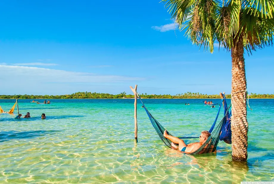 Lagoa do Paraíso em Jericoacoara