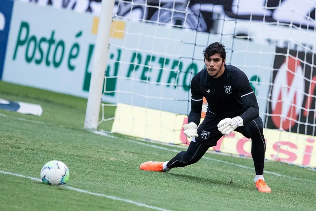 Imagem da notícia: Ceará recusa proposta do São Paulo para contratar goleiro Richard